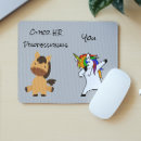 Search for horse mousepads unicorn