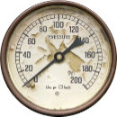 Search for gauge clocks Vintage