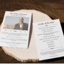 Search for man funeral programmes Memorial service