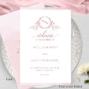 Search for dusty rose wedding programs Order of service