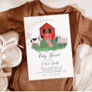 Search for farm animal baby shower invitations Gender neutral