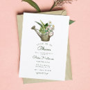 Search for watering can bridal shower invitations Floral
