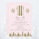 Search for ski hens party invitations Pink