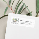 Search for home garden return address labels Change of address