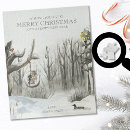 Search for snow scene puzzles Woodland