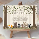 Search for family baby shower invitations Woodland