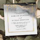 Search for marble wedding invitations Simple
