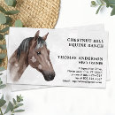 Search for equestrian business cards Watercolor