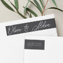 Search for black return address labels Couples
