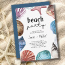 Search for starfish rehearsal dinner invitations Ocean