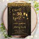 Search for 30 birthday invitations Elegant