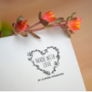 Search for heart shaped rubber stamps For her