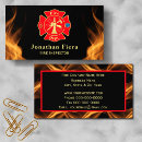 Search for firefighter business cards maltese cross