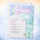 Search for groovy one birthday invitations 70s