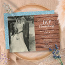 Search for rustic wedding anniversary invitations Vow renewal