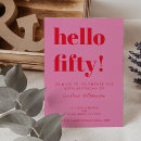 Search for online 50th birthday invitations Unique