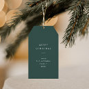 Search for dark green gift tags Modern