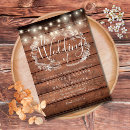 Search for rustic backyard wedding invitations Wood