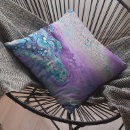 Search for turquoise and purple cushions Vibrant