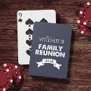 Search for family reunion playing cards Simple