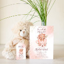 Search for teddy bear tea party invitations Pink