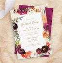 Search for autumn rehearsal dinner invitations Botanical