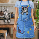 Search for grey cat aprons Cats