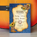 Search for cowboy hat wedding invitations Rustic