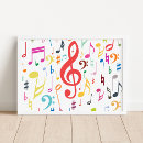 Search for colourful music notes posters Musical