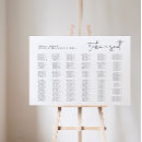 Search for alphabetical wedding seating charts Clean
