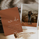 Search for burnt orange invitations Terracotta
