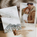 Search for rustic mountain wedding invitations Bohemian