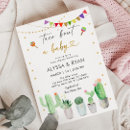 Search for watercolor cactus invitations Couples shower