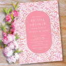Search for pattern bridal shower invitations Botanical