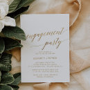 Search for foil engagement party invitations Calligraphy