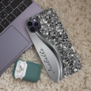 Search for metallic silver iphone 13 pro max cases glam