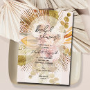 Search for pampas grass bridal shower invitations Blush pink