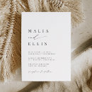 Search for left invitations Elegant