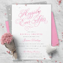 Search for fairytale bridal shower invitations Happily ever after