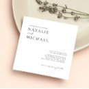 Search for whimsical square wedding invitations Black and white