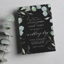 Search for eucalyptus leaves wedding invitations Spring summer fall