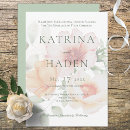 Search for peach flower wedding invitations Floral