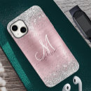 Search for glitter unicorn iphone cases Calligraphy typography script initial
