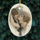 Search for kissing christmas tree decorations Engagement