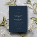 Search for simple navy blue wedding invitations Formal