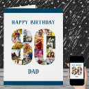 Search for dads 80th birthday cards Photo collage