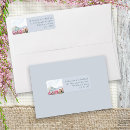 Search for pink and grey return address labels Bride