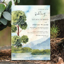 Search for evergreen wedding invitations Mountain