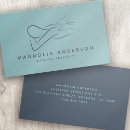 Search for massage therapist business cards Modern