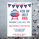 Search for modern 4th of july invitations Bbq